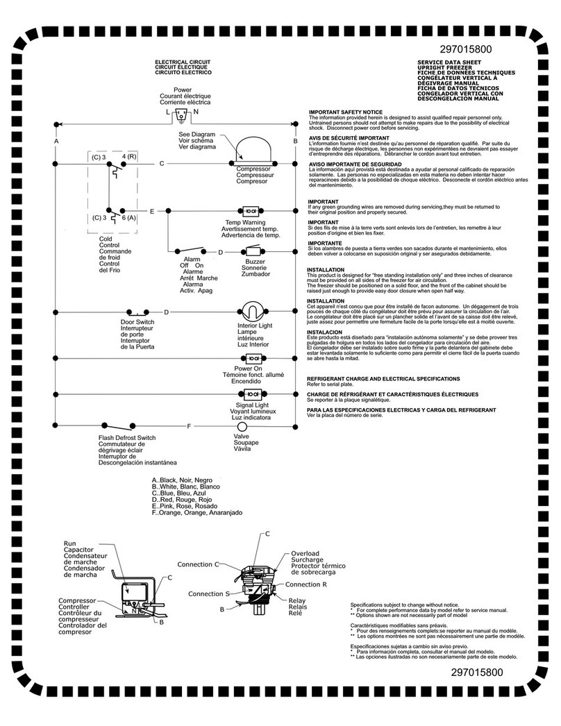 Frigidaire FFU0912DW1 User guide Frigidaire FFU0912DW1 User guide