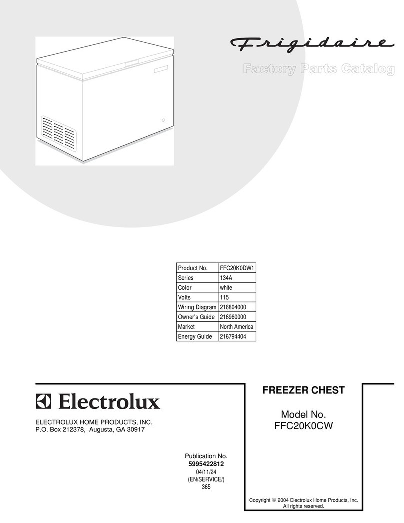 Frigidaire FFC20K0CW User manual