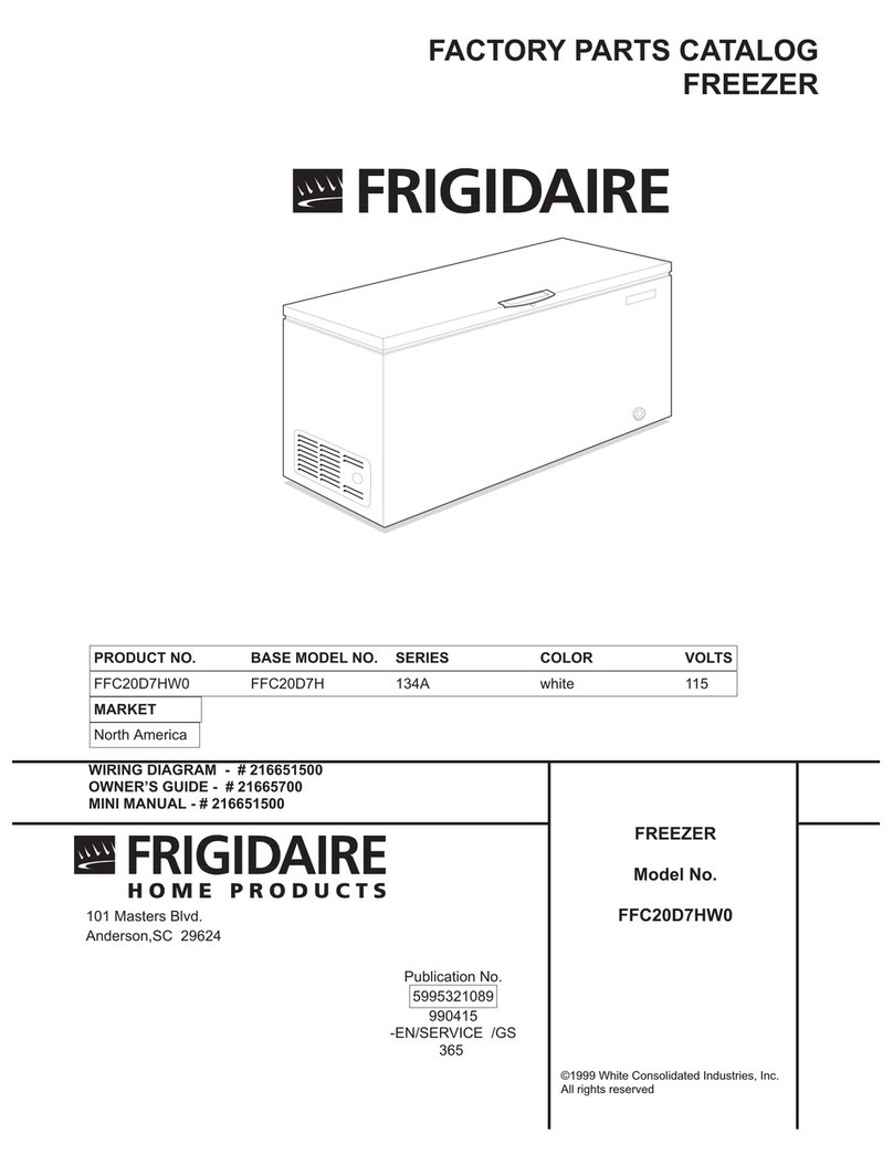 Frigidaire FFC20D7HW0 Factory parts catalog