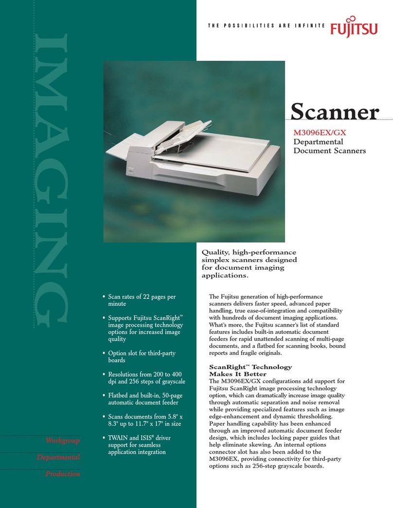 Fujitsu M3096EX Brochure & specs