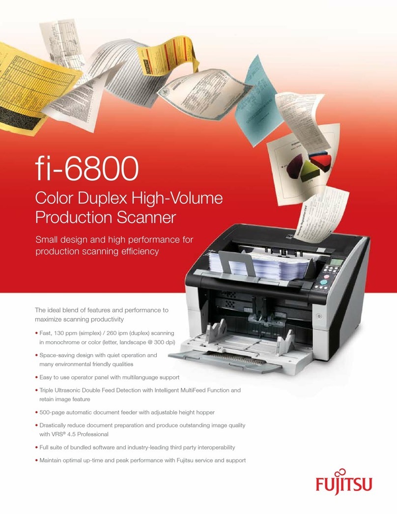 Fujitsu fi-6800 Specifications