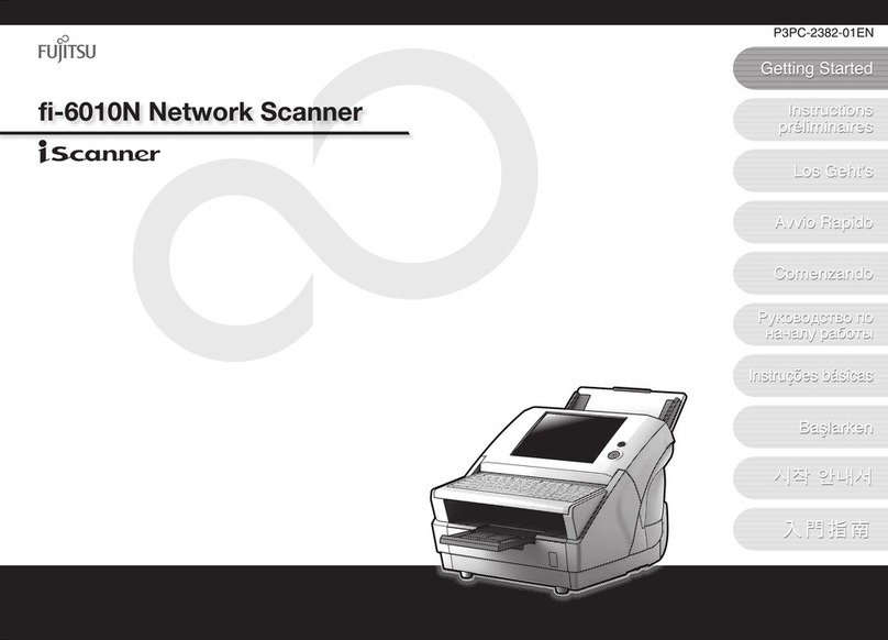 Fujitsu ScanSnap iScanner fi-6010N User manual