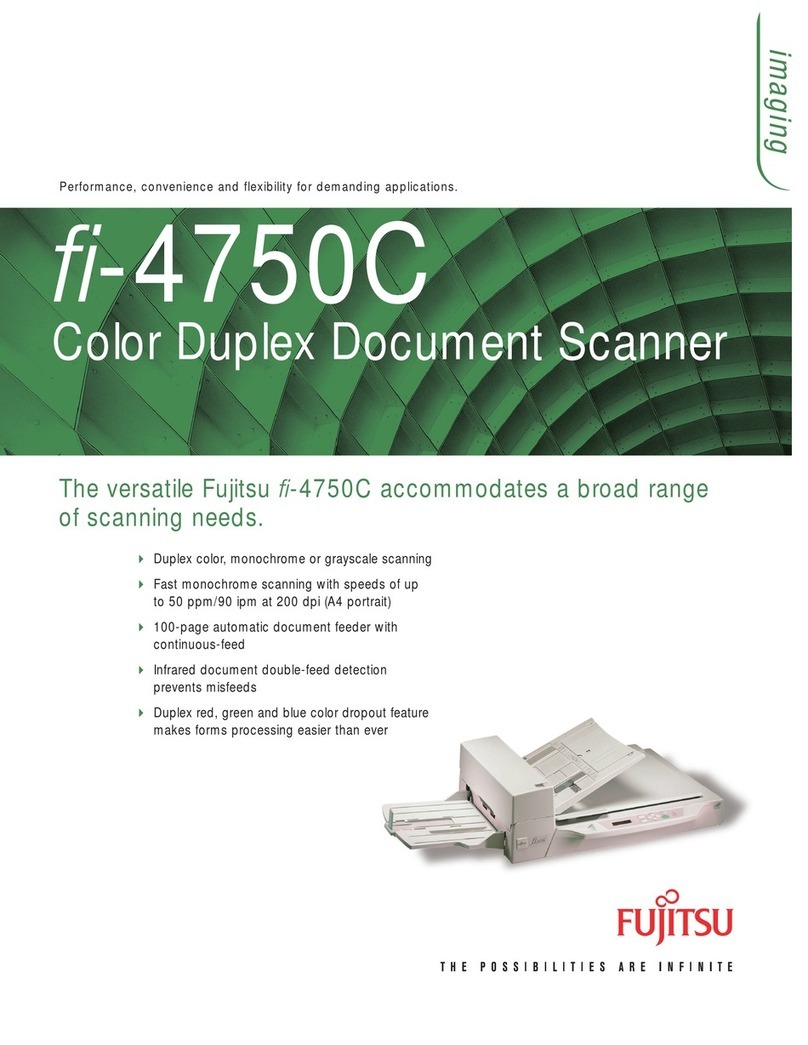 Fujitsu Fi-4750c - Color Duplex Document Scanner 50ppm 90ipm... User manual Fujitsu Fi-4750c - Color Duplex Document Scanner 50ppm 90ipm... User manual