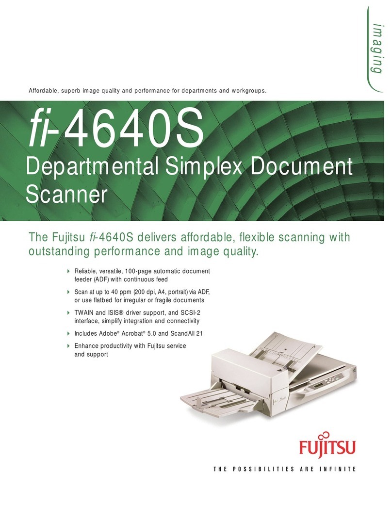 Fujitsu fi-4640S User manual