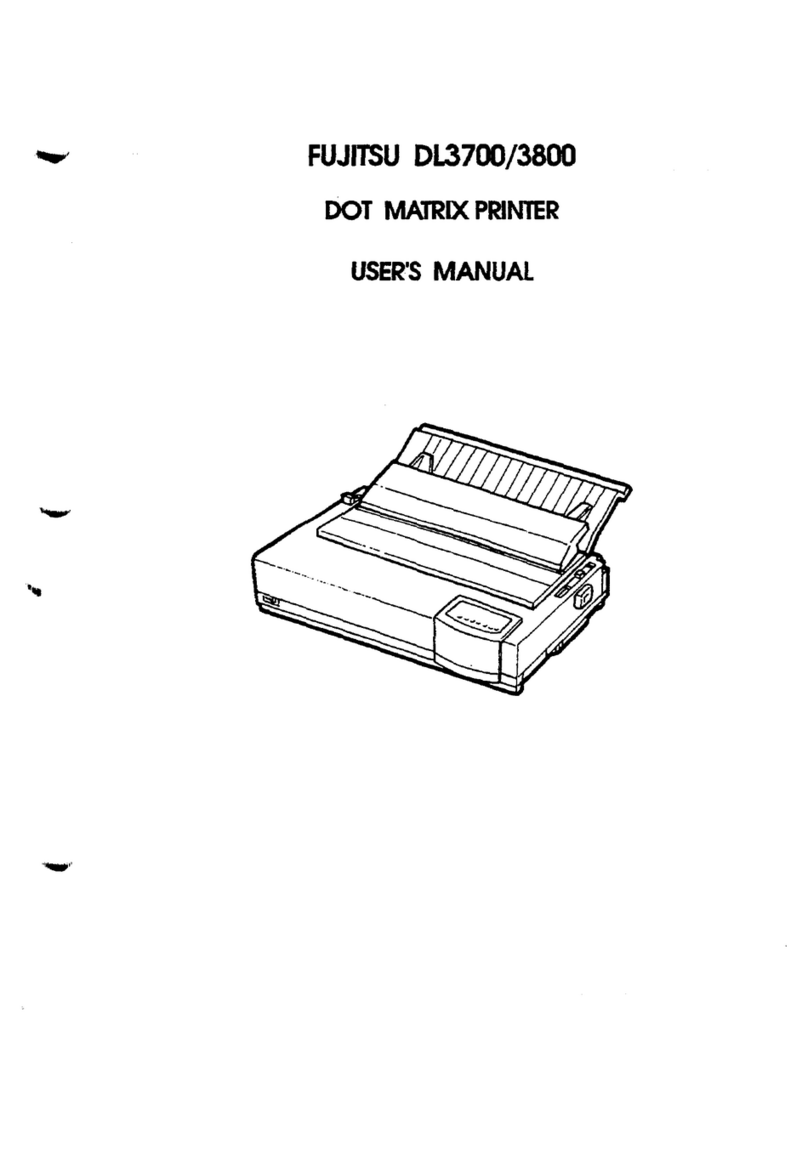 Fujitsu DL-3800 User manual