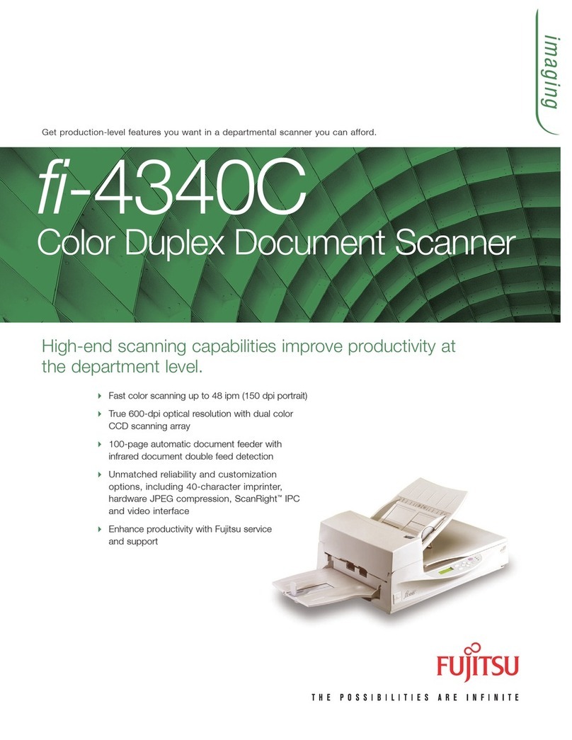 Fujitsu fi-4340C User manual