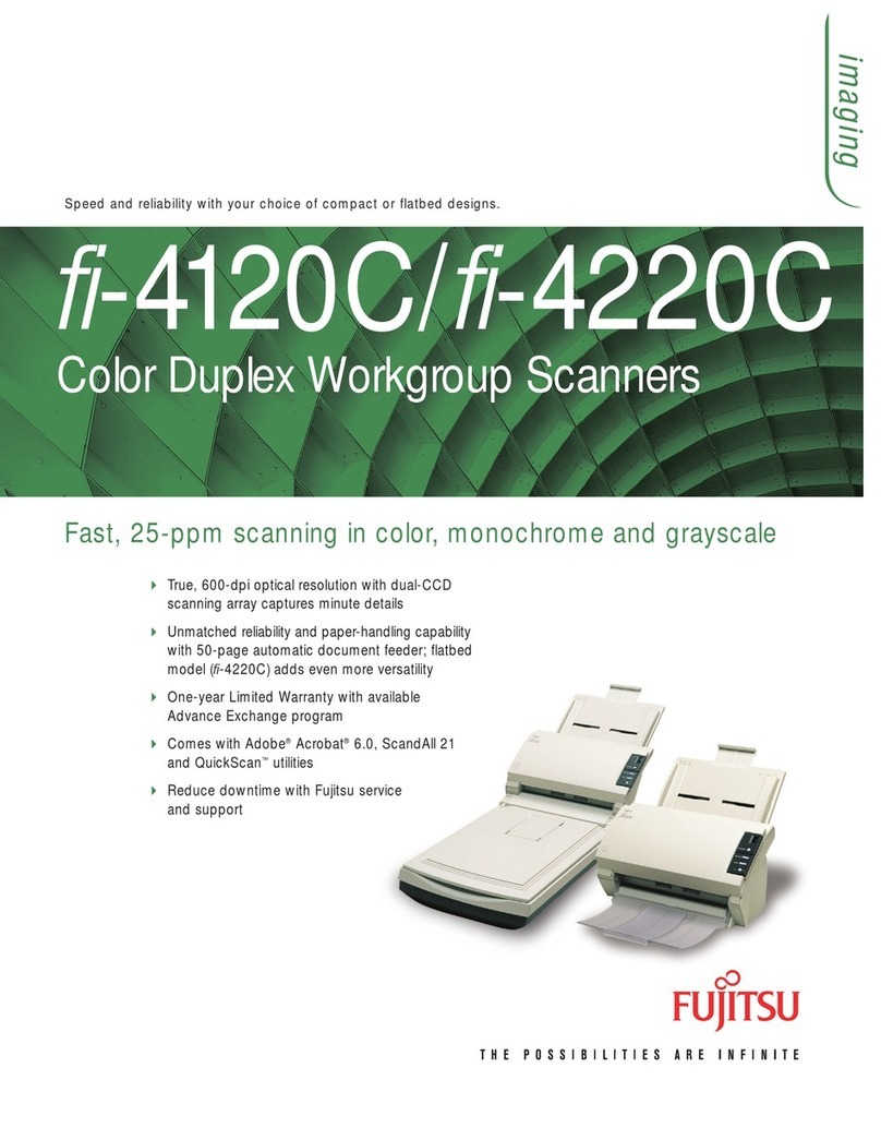 Fujitsu FI-4120C Brochure & specs
