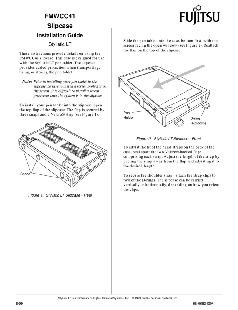 Fujitsu Stylistic LT LT User manual Fujitsu Stylistic LT LT User manual