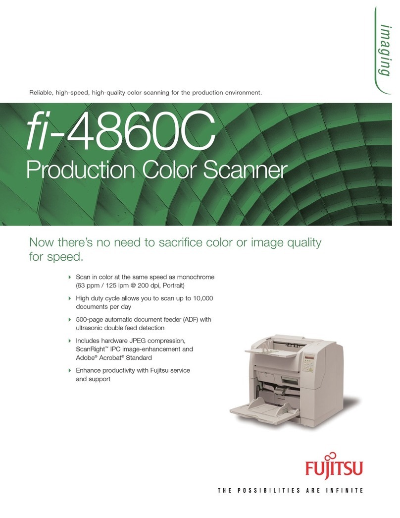 Fujitsu fi-4860C Specification sheet