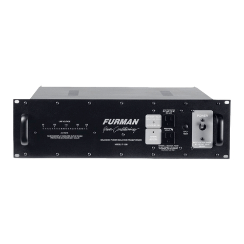 Furman AR-1230 User manual