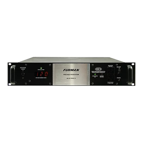 Furman AR-20 II User manual