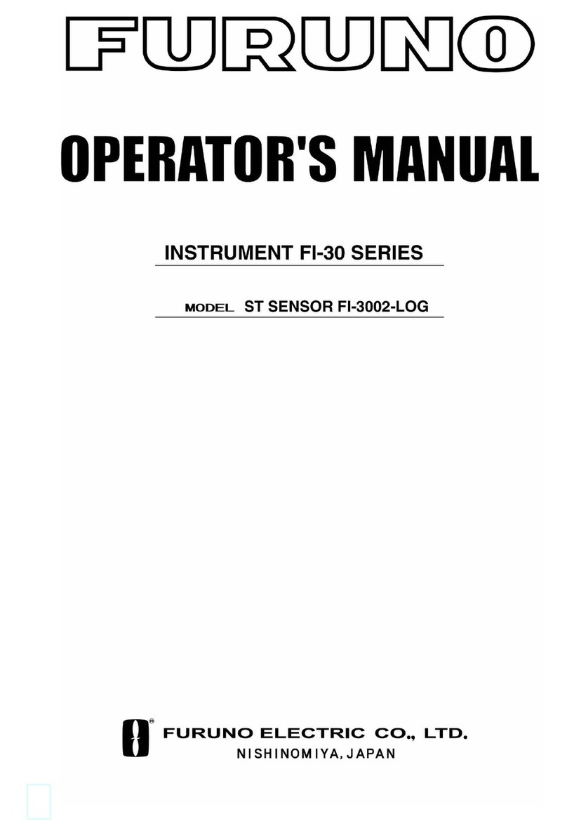 Furuno FI-3002 Operator's manual