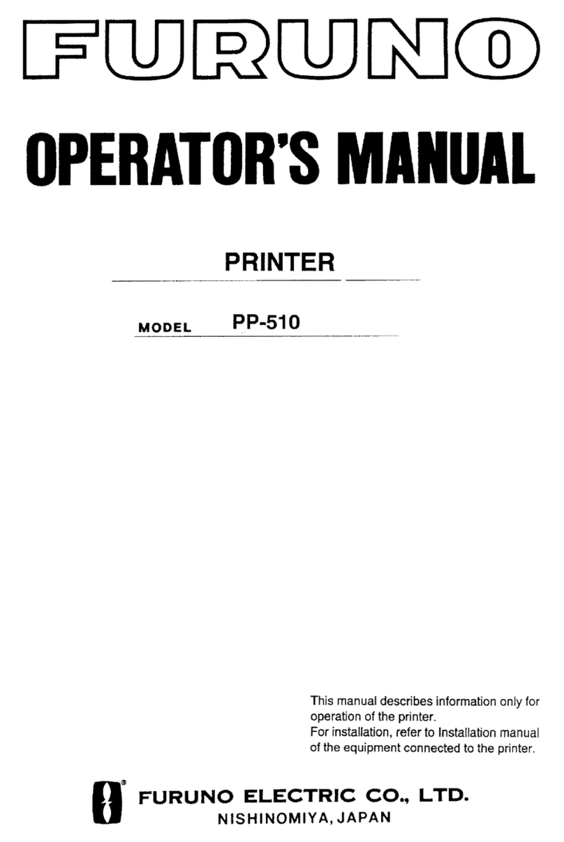 Furuno PP-510 User manual