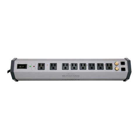 Furman PST-8 User manual