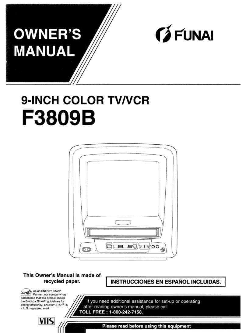 FUNAI F3809B User manual