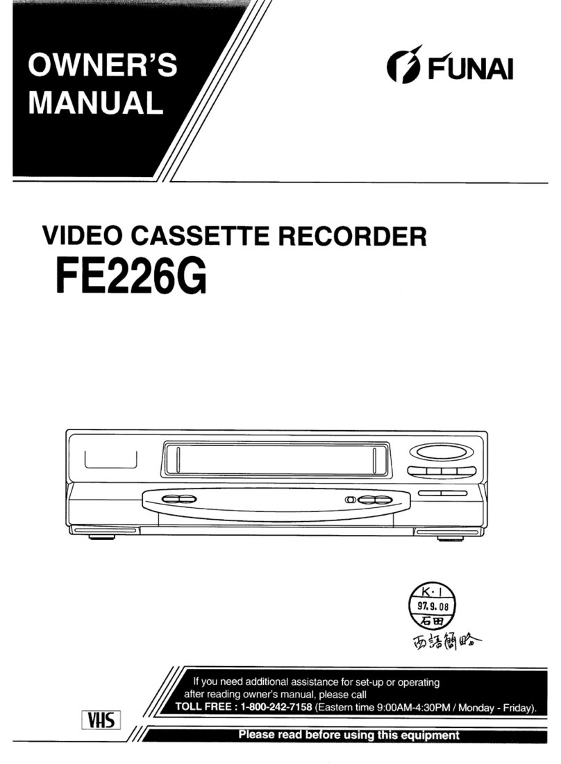 FUNAI FE226G User manual