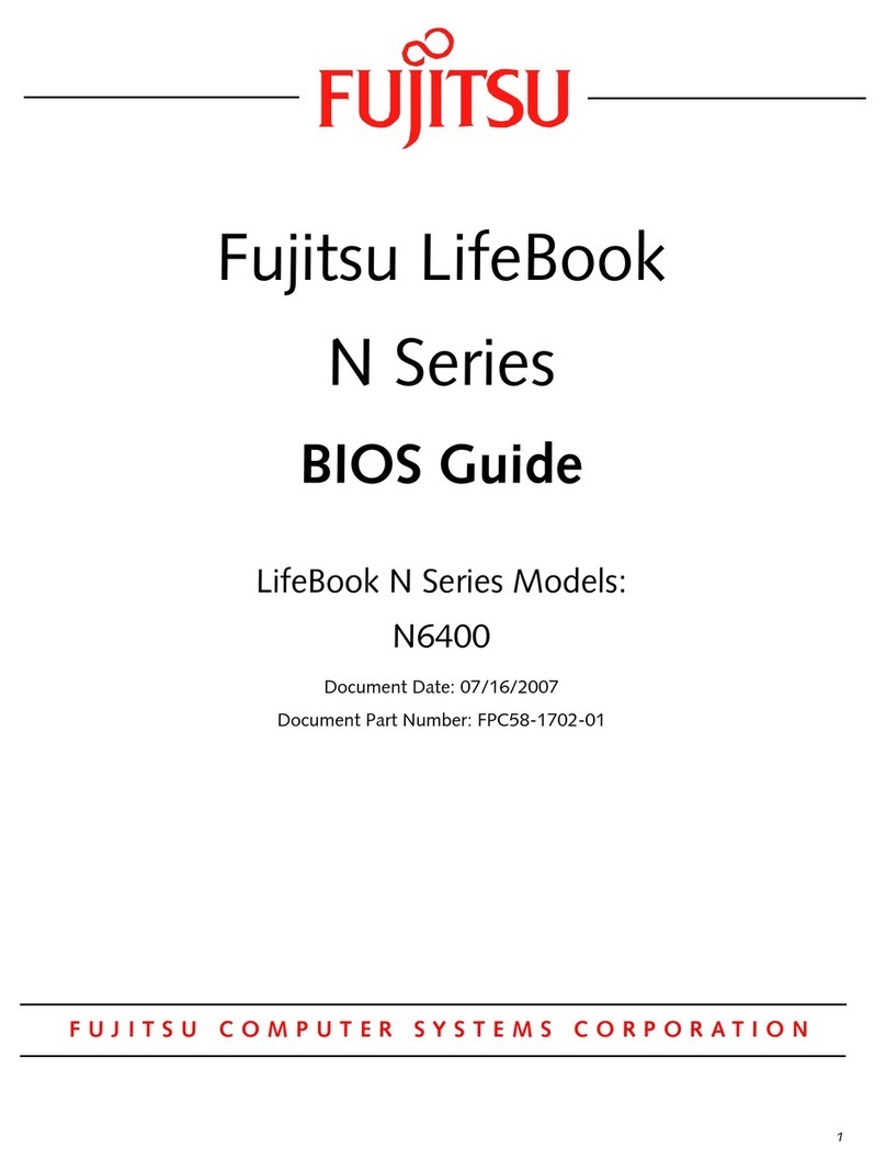 Fujitsu N6460 - LifeBook Bios guide