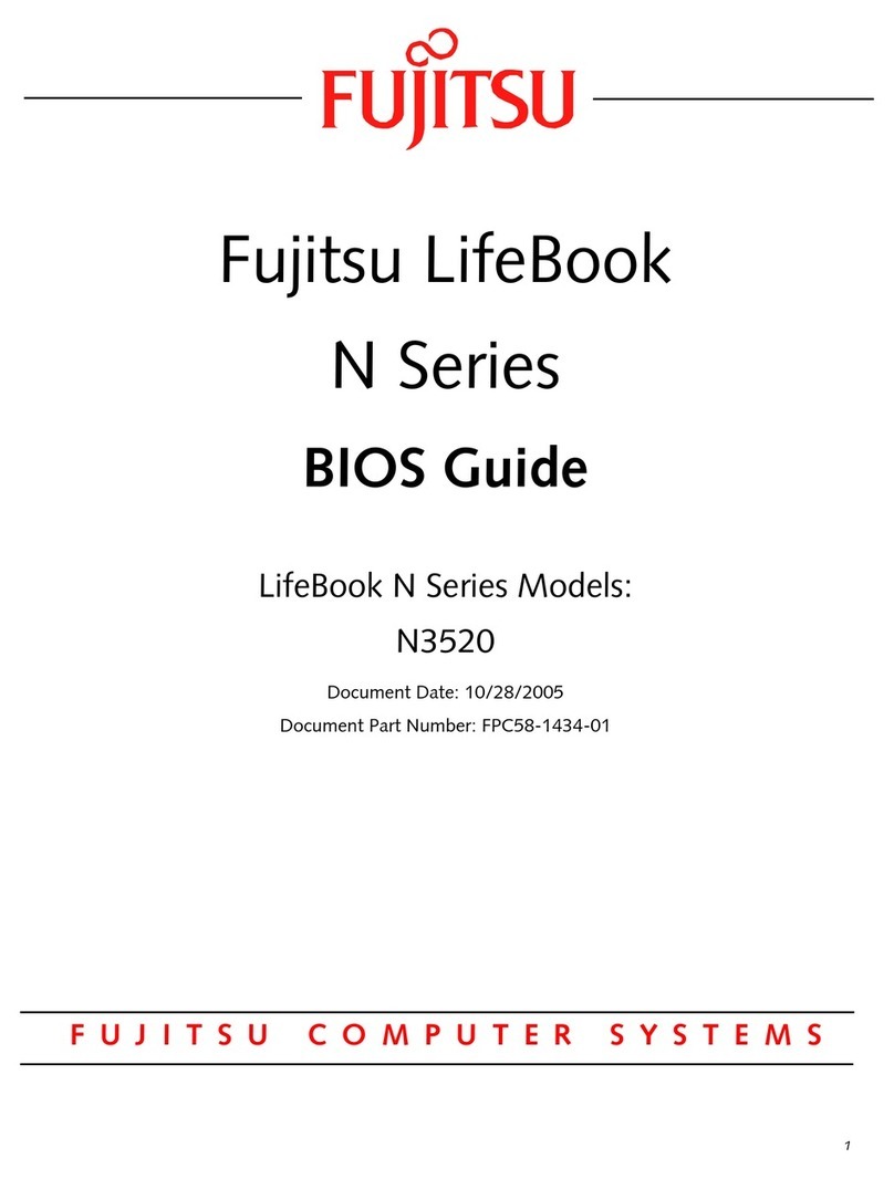 Fujitsu Lifebook N3520 Manual