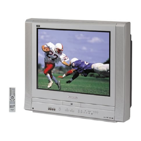 Panasonic PV27DF64 - DVD TV COMBO User manual