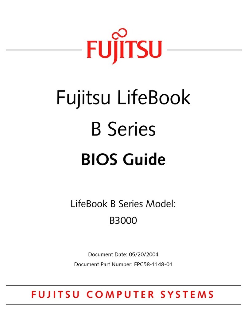 Fujitsu Lifebook B3020 Manual