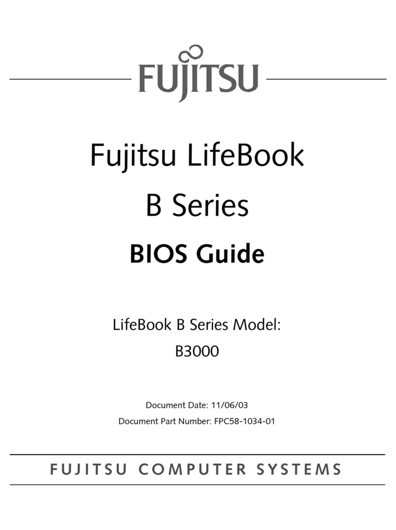 Fujitsu Lifebook B3010D Manual