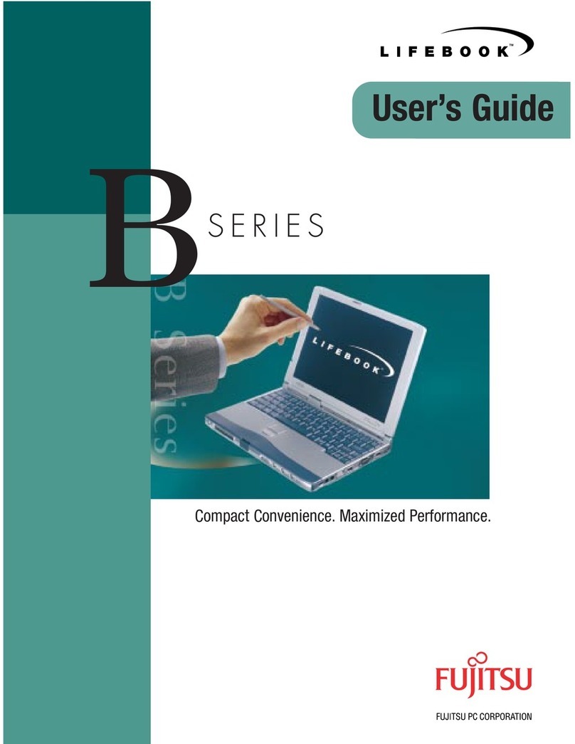 Fujitsu LifeBook B-2130 User manual