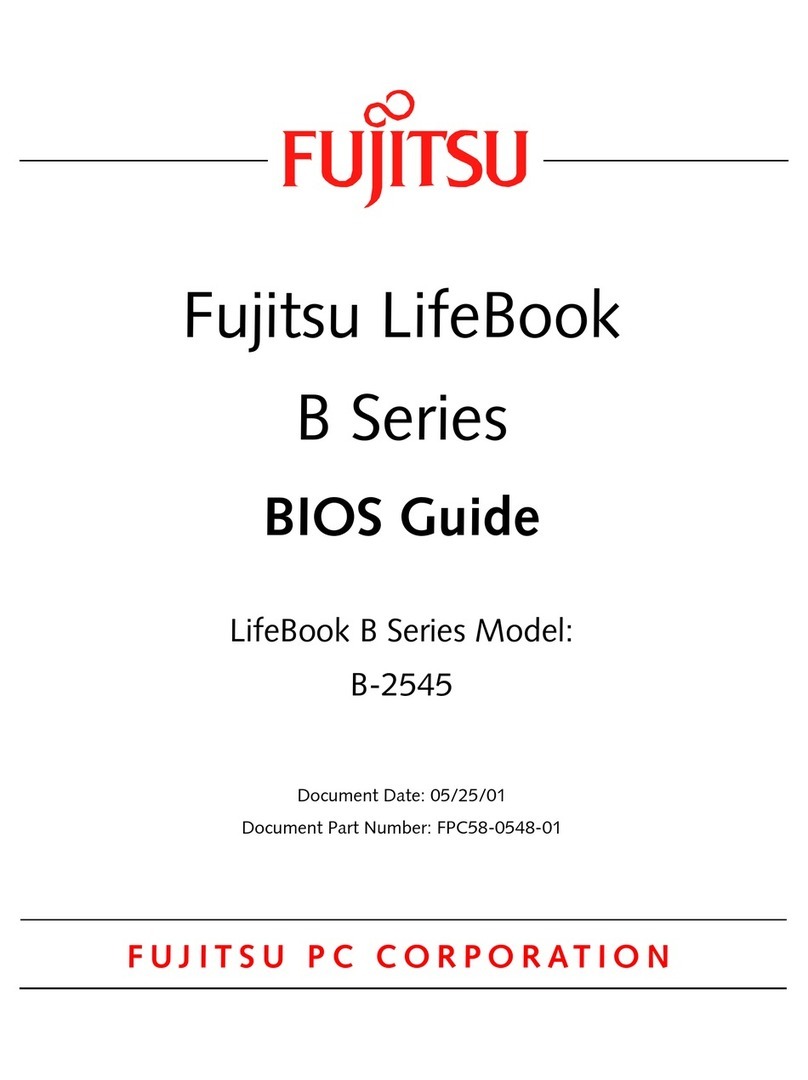 Fujitsu LifeBook B-2545 Manual