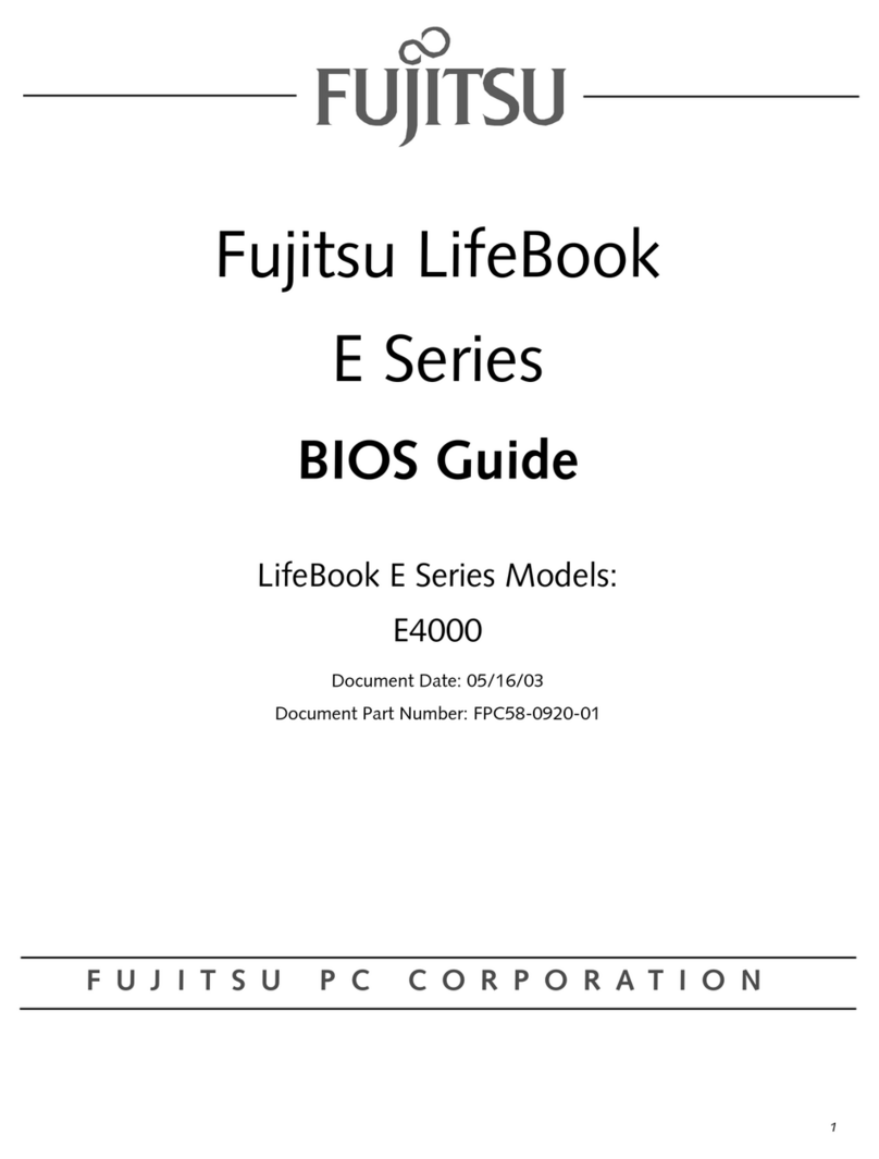 Fujitsu Lifebook E4010 Manual