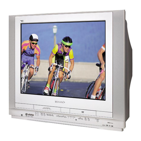Panasonic PVDF2735 - TV/DVD/VCR COMBO User manual