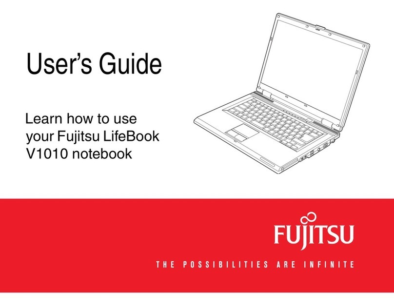 Fujitsu V1010 - LifeBook - Core 2 Duo 1.6 GHz User manual