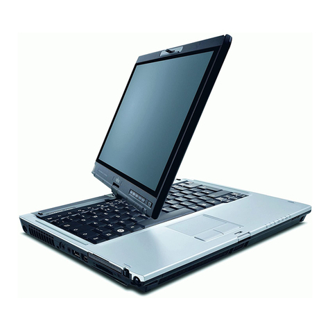 Fujitsu T5010 - LifeBook Tablet PC user guide