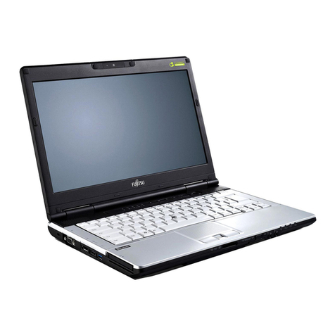 Fujitsu Lifebook S751 User manual