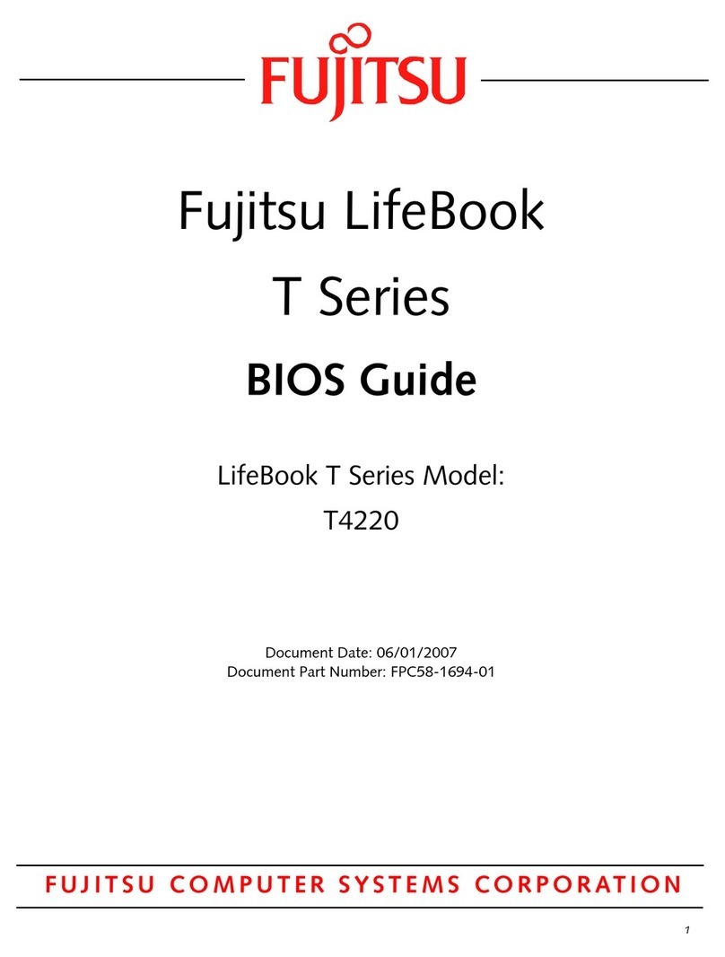Fujitsu T4220 - LifeBook Tablet PC Manual