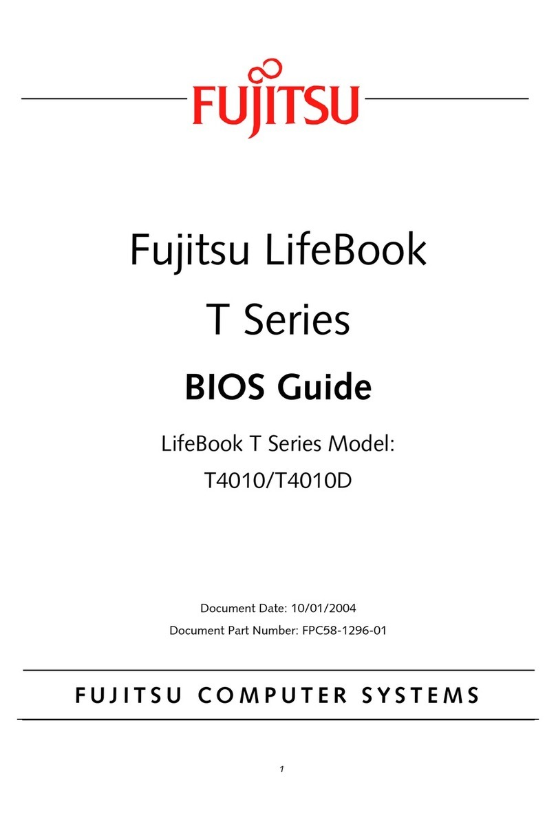 Fujitsu Lifebook T4010 Manual