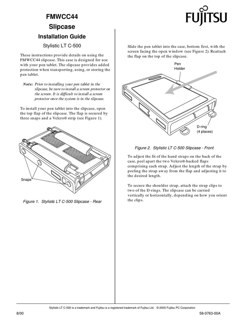 Fujitsu Stylistic LT C-500 User manual Fujitsu Stylistic LT C-500 User manual