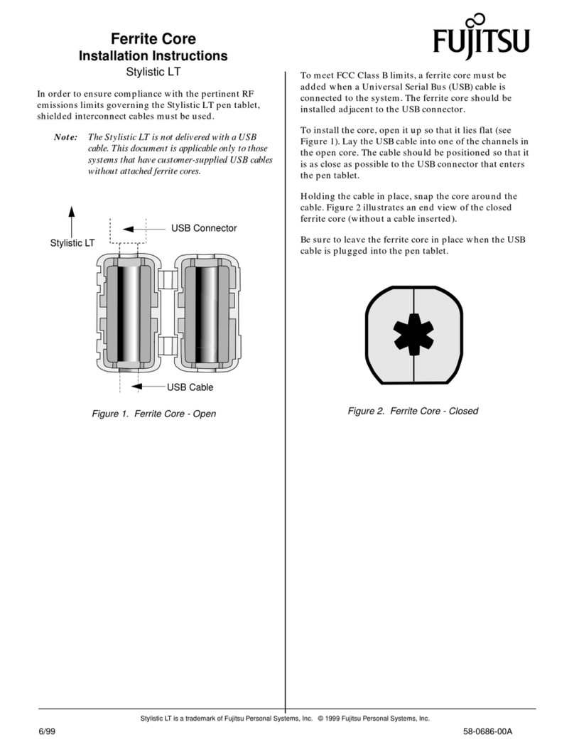 Fujitsu Stylistic LT LT User manual