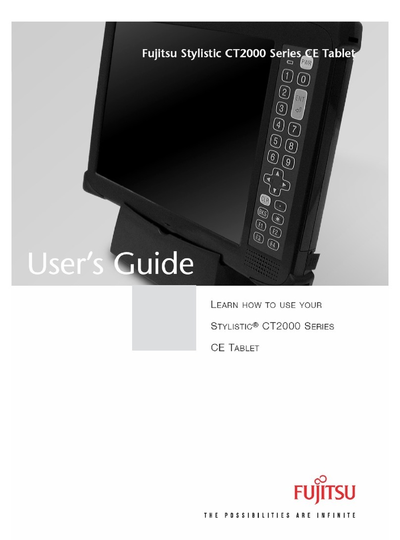Fujitsu Stylistic CE CT2000 Series user guide