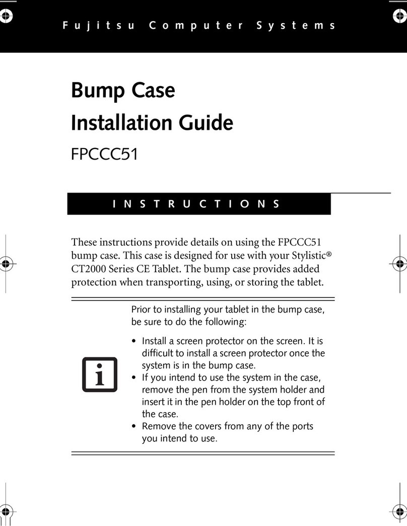 Fujitsu Stylistic CE CT2000 Series User manual