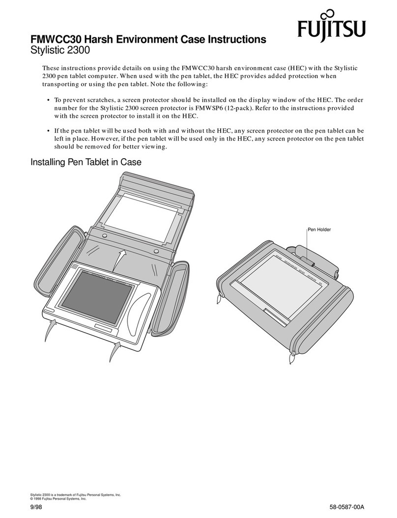Fujitsu Stylistic 2300 instructions