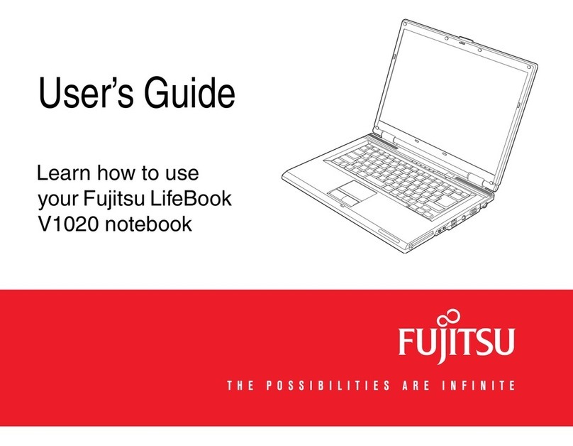 Fujitsu V1020 - LifeBook - Core 2 Duo GHz User manual