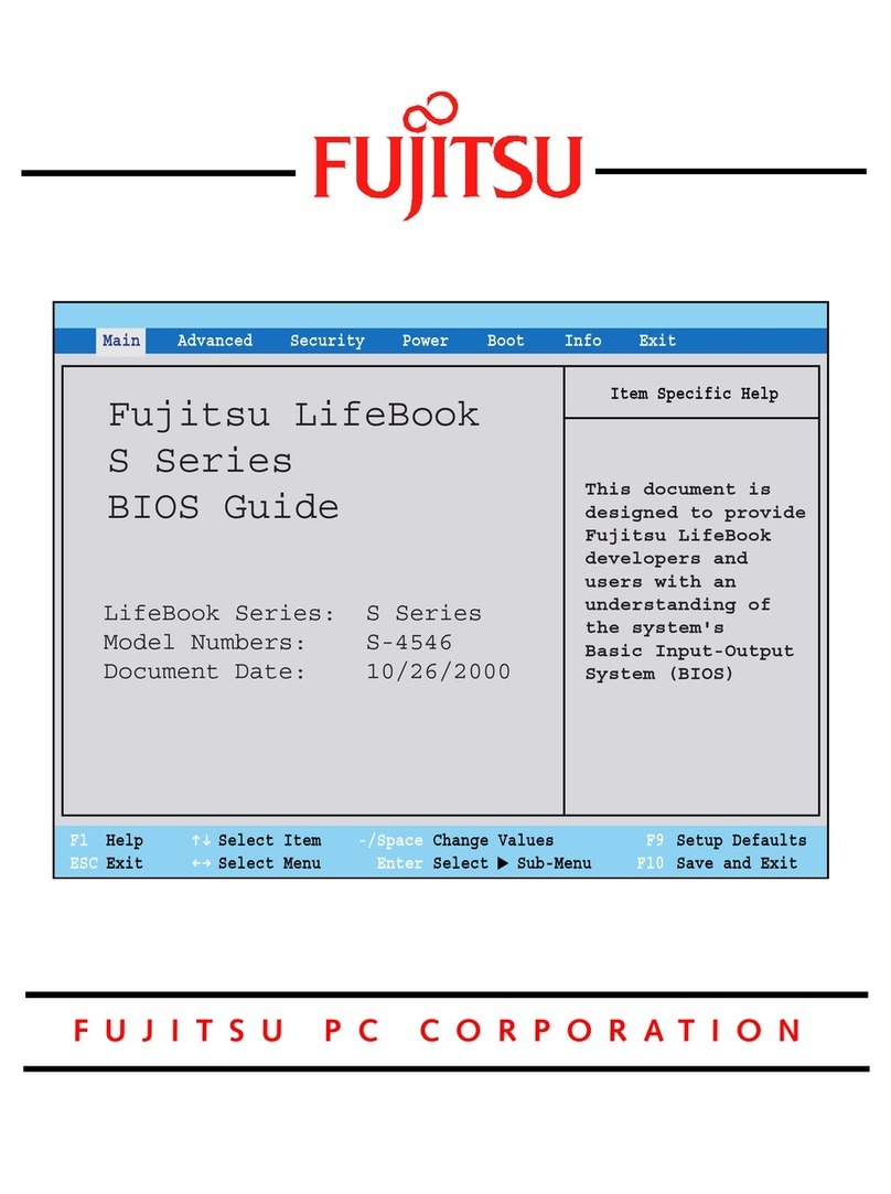 Fujitsu Lifebook S4546 Manual