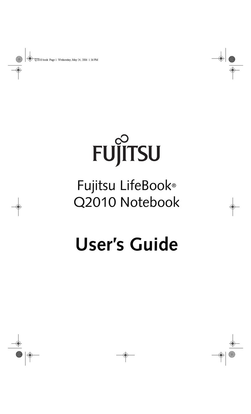 Fujitsu LifeBook Q2010 user guide