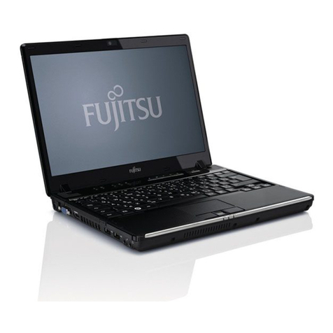 Fujitsu Lifebook P770 User manual