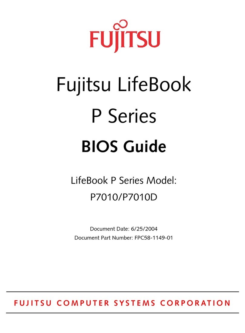 Fujitsu Lifebook P7010 Manual