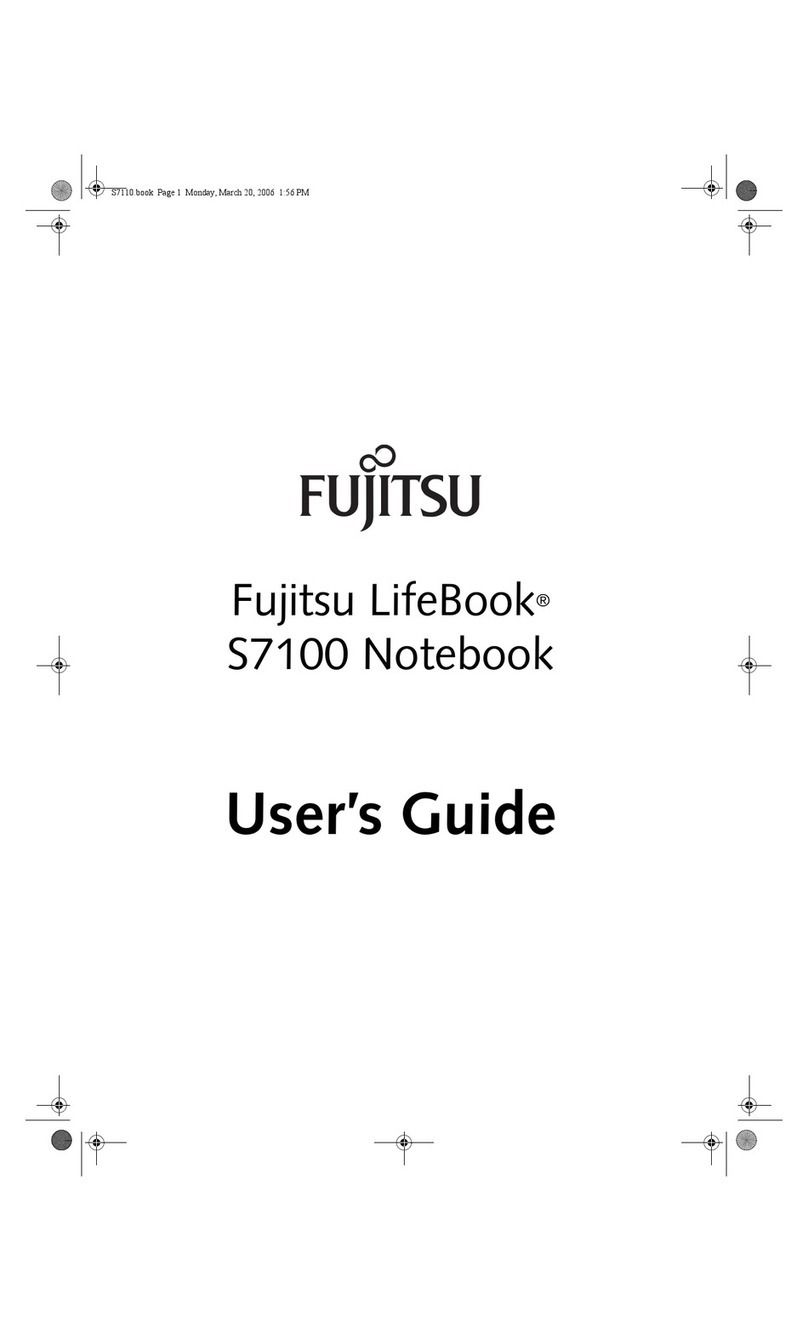 Fujitsu S7110 - LifeBook - Core 2 Duo 1.83 GHz User manual