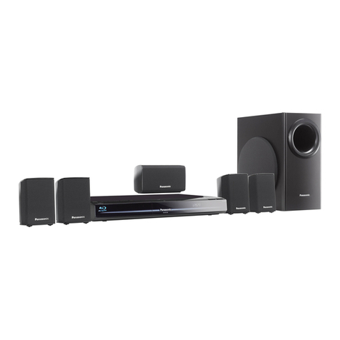 Panasonic SCBT235 - BLU RAY HOME THEATER SYSTEM operating instructions