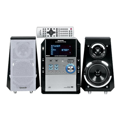 Panasonic SCPM29 - MINI HES W/CD PLAYER User manual