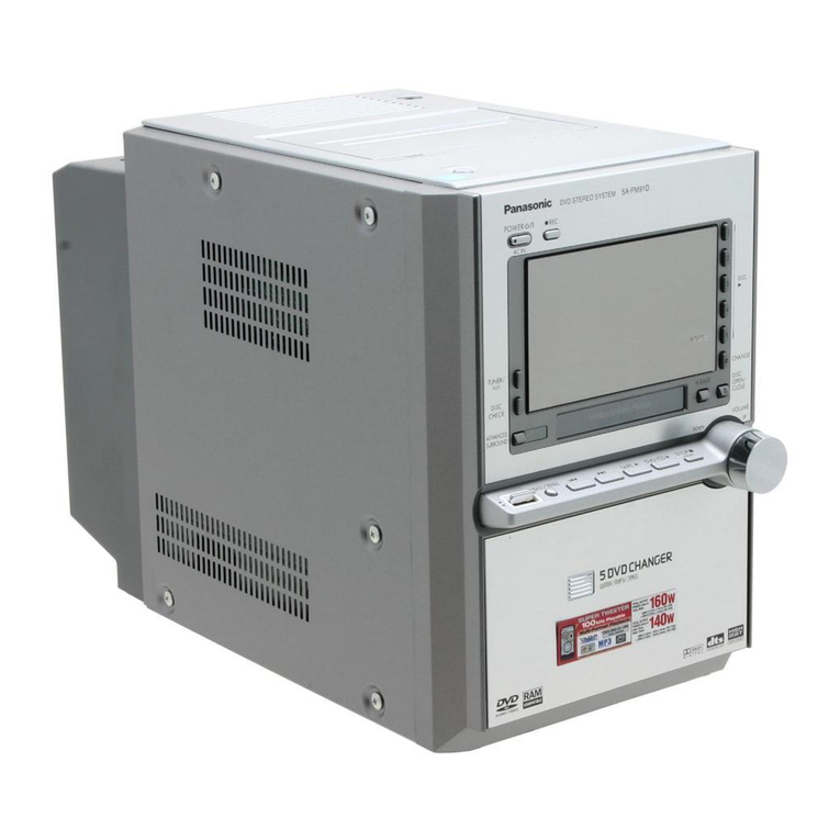 Panasonic SC-PM91D User manual