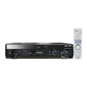Panasonic SA-XR57K - AV Receiver User manual