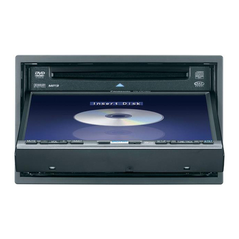 Panasonic CQVW100U - Car Audio - In-Dash DVD Receiver operating instructions